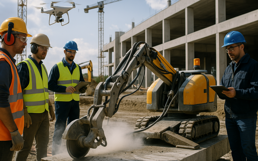 ¿Cómo ha transformado la automatización el corte de hormigón en la construcción moderna?