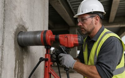 ¿En qué tipos de obra es imprescindible usar taladro de hormigón?