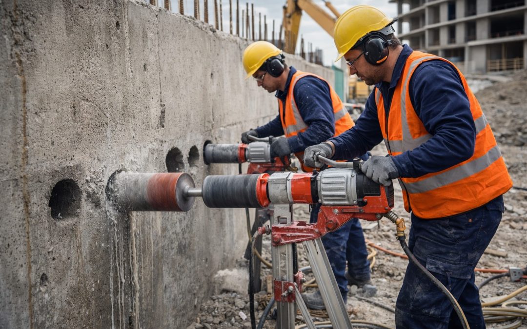 ¿Cuánto cuesta cortar o perforar hormigón?
