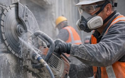 ¿Cómo controlar la sílice en corte y perforación de hormigón en 2026 y cumplir la normativa?